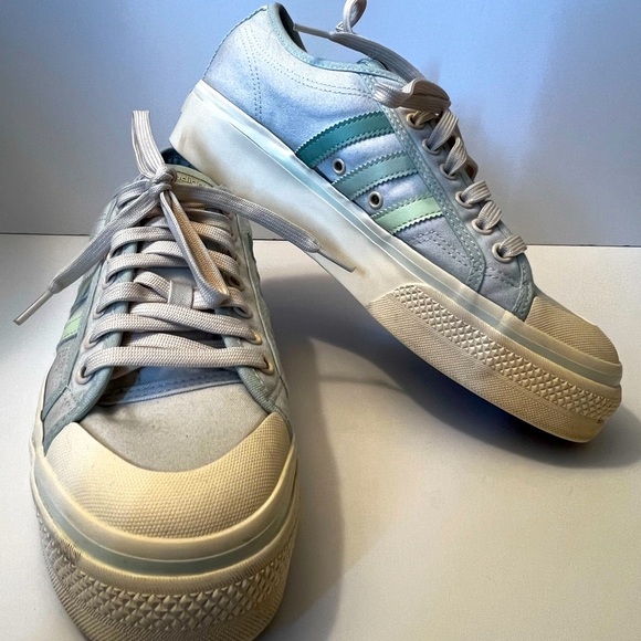 Adidas Nizza Platform Sneakers 10 W - Picture 1 of 10